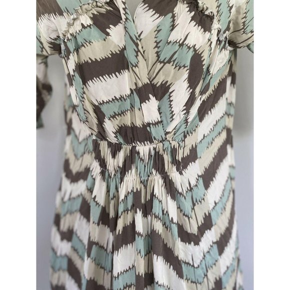 Vintage BCBG Maxazria M Retro Abstract Print Dress - Picture 4 of 12